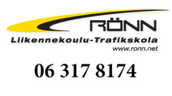 Liikennekoulu Rönn Trafikskola logo